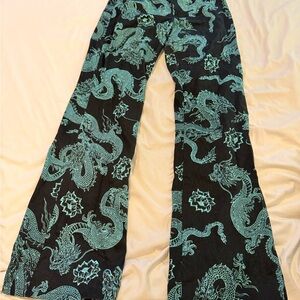 Motel Rocks Zoven Dragon Trousers. size 6.